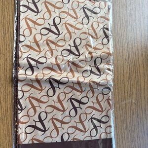 SM Kent Brown and Black Patterned Scarf